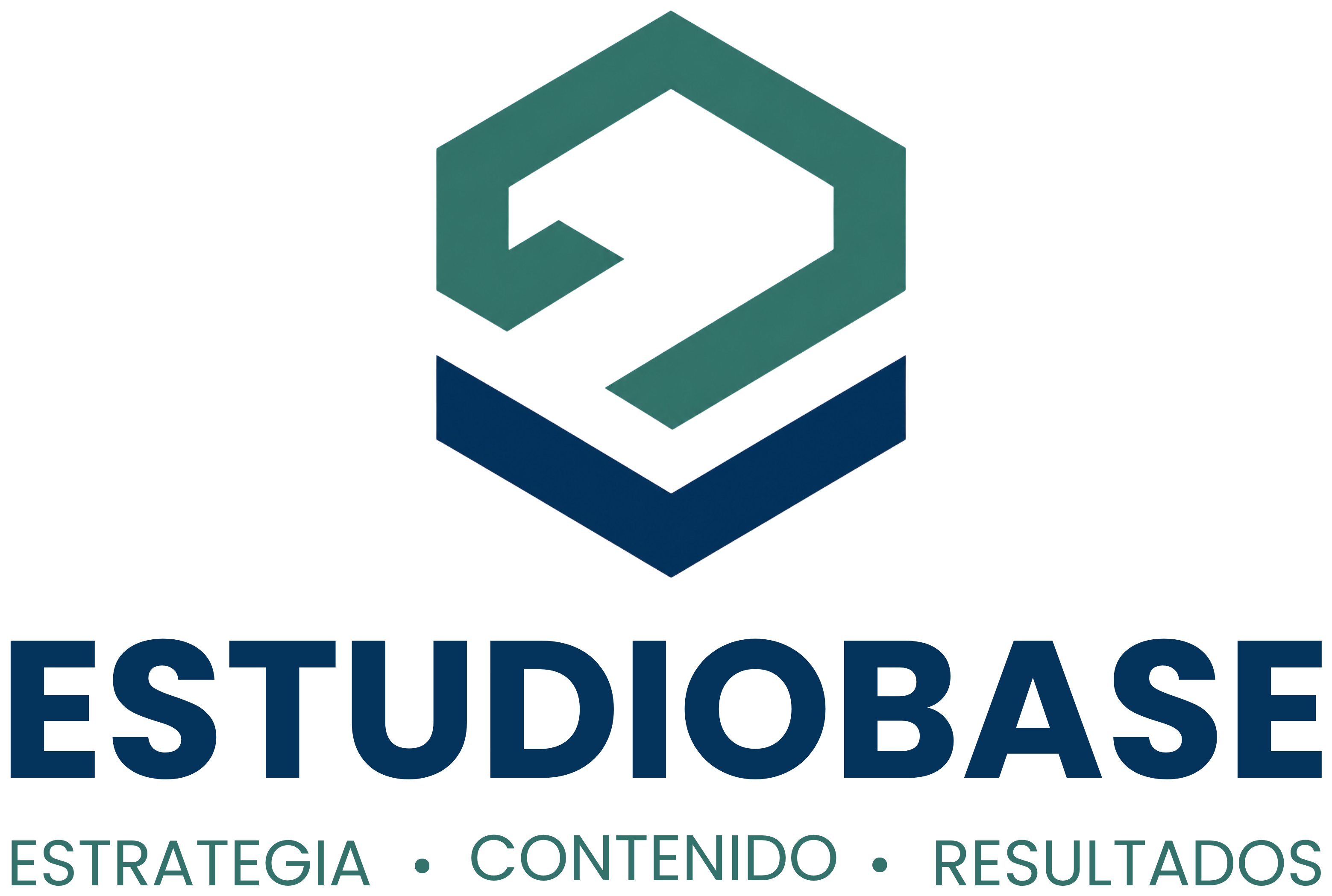 Logo oficial apilado de EstudioBase