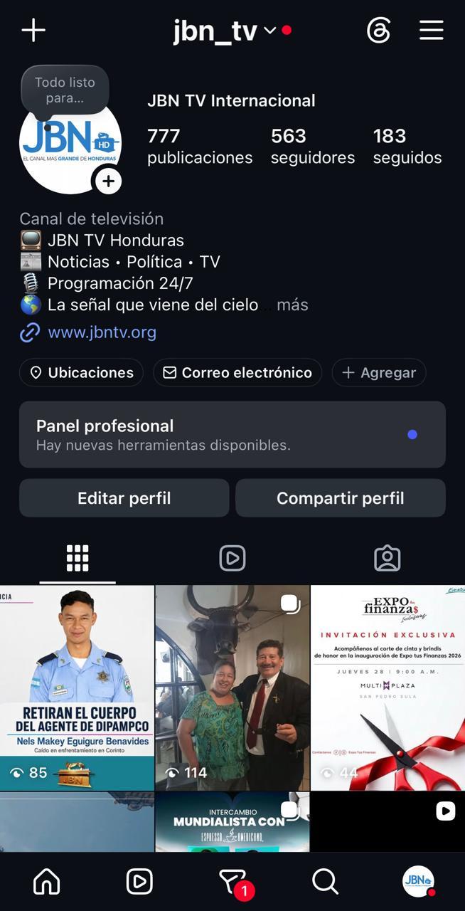 JBN TV - Instagram