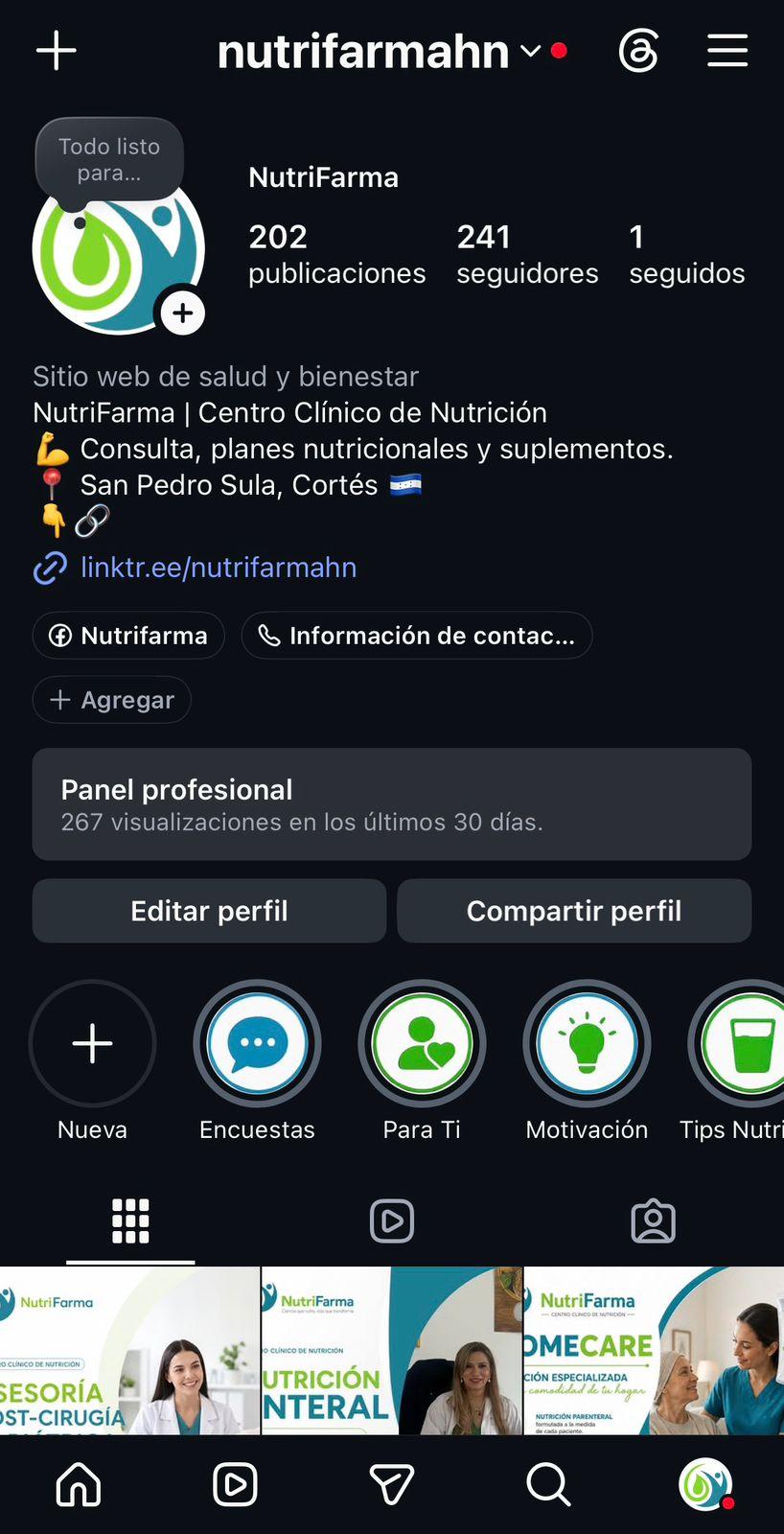NutriFarma - Instagram