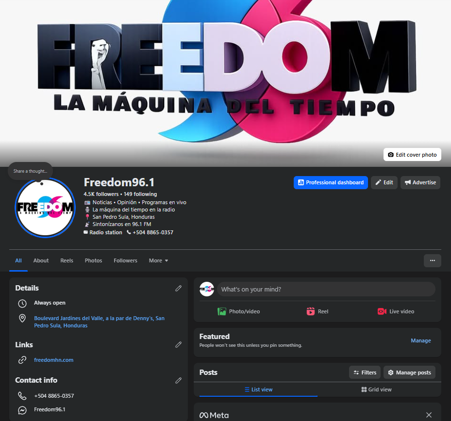 Radio Freedom - Facebook
