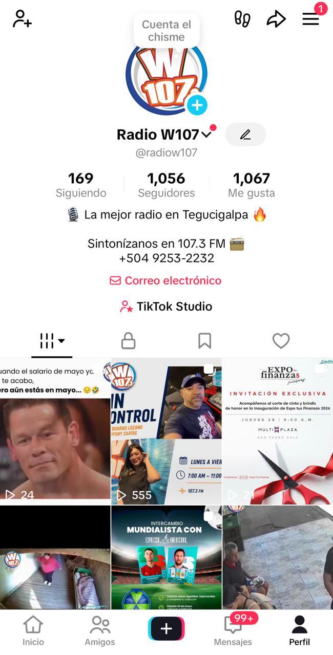 Radio W107 - TikTok