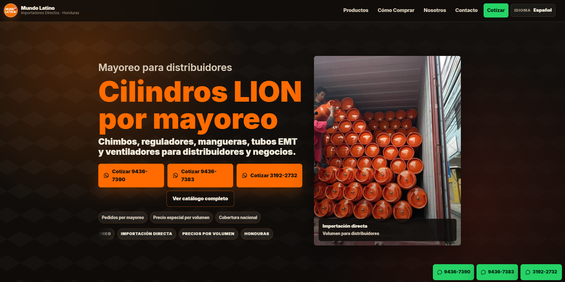 Mundo Latino - Página web